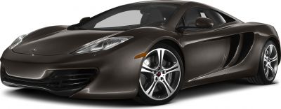 Aerodynamic front fascia with sleek headlights and five-spoke alloy wheels.