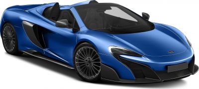 2016 McLaren 675LT Spider 3/4 front-left view