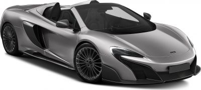 Aerodynamic convertible sports car with carbon fiber features and performance wheels