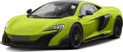 2015 McLaren 675LT Coupe 3/4 front-left view