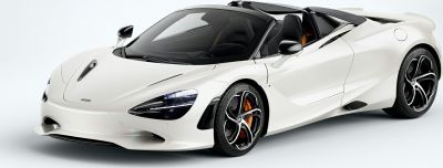 2023 McLaren 750S Spider 3/4 front-left view