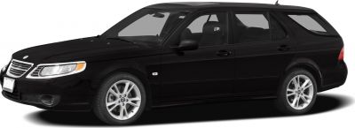 2010 Saab 9-5 II Sport Combi 3/4 front-left view