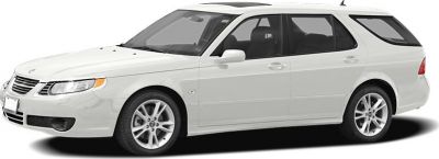 White station wagon with sunroof and alloy wheels