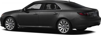 Sleek sedan side profile with alloy wheels and door details
