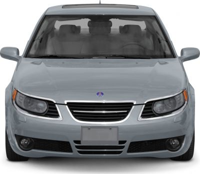 Front view of sedan highlighting grille, headlights, and fog lights