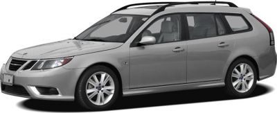 Side view of estate car with alloy wheels and roof rails