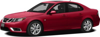 Sedan with signature headlights and alloy wheels