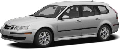 2005 Saab 9-3 Sport Combi II 3/4 front-left view