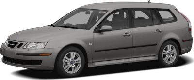 Side view of a gray five-door station wagon with alloy wheels.