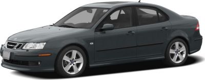 Mid-2000s four-door sedan with alloy wheels and aerodynamic design