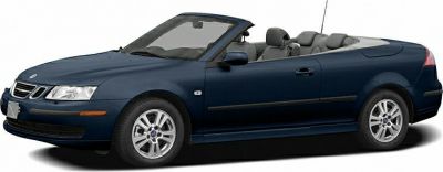 Elegant two-door convertible with an open-top design