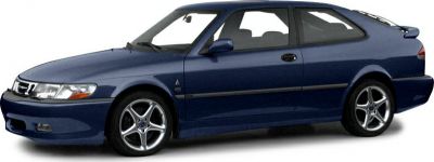 Side profile of 3-door hatchback with alloy wheels