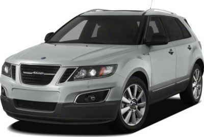 Front and side view of SUV featuring distinctive grille and headlights