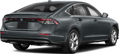 Sleek rear and side profile with modern taillights and alloy wheels
