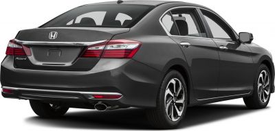 Sleek rear taillights and alloy wheels on a sedan.