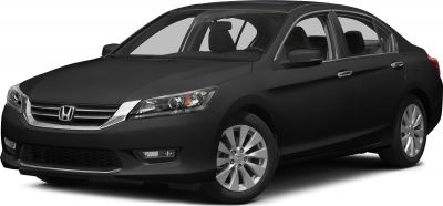 Front 3/4 sedan view with alloy wheels and grille