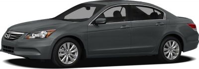 Side profile of modern mid-sized sedan with alloy wheels.