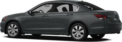 Side profile and rear view with alloy wheels