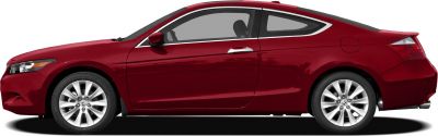 Sleek 2-door coupe with alloy wheels and chrome window trim