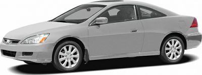 2006 Honda Accord VII Coupe (facelift 2005) 3/4 front-left view