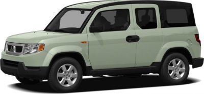 Boxy SUV side profile with unique door layout