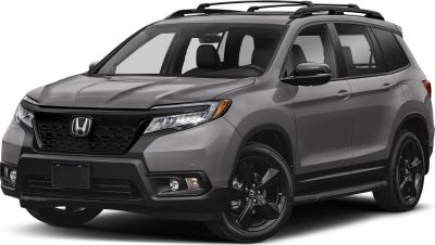 Front three-quarter view showing grille, LED headlights, black alloy wheels, and roof rails