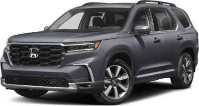 SUV with prominent front grille, LED headlights, and alloy wheels