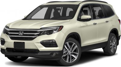 2016 Honda Pilot III 3/4 front-left view