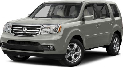 Front grille, headlights, and side profile of an SUV