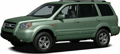 Side profile of a midsize SUV with roof rails and alloy wheels