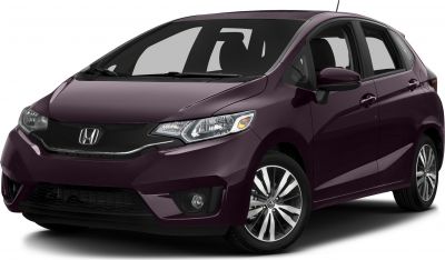 Front side view of a compact hatchback with alloy wheels and sleek headlights