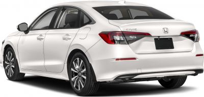 Rear-side view with LED tail lights and alloy wheels