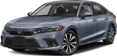 Sleek sedan with LED headlights and aerodynamic alloy wheels