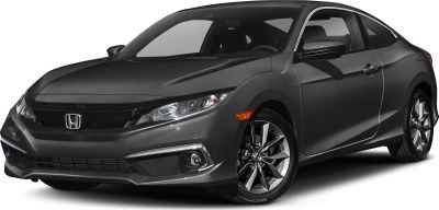 Front grille and alloy wheels of a sporty compact coupe