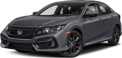 2019 Honda Civic X Hatchback (facelift 2019) 3/4 front-left view