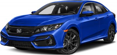 Front and side angles highlighting grille, headlights, and sleek aerodynamic design