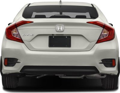 Distinctive rear design with angular taillights and rear badge.