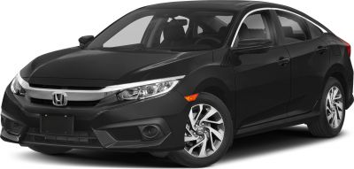 Front and side view with headlights and alloy wheels