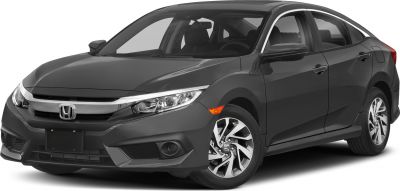 Front-side sedan view with LED headlights and alloy wheels