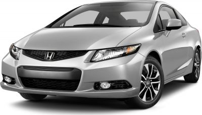 2012 Honda Civic IX Coupe 3/4 front-left view