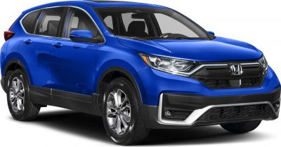 Front-side exterior with LED headlights and alloy wheels of compact SUV