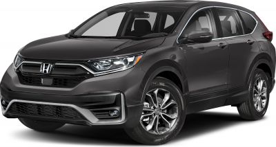 Front and side exterior view of SUV with headlight and alloy wheels