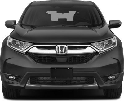 Front view with chrome grille and LED headlights