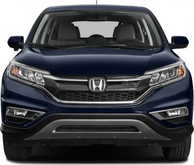 Front grille and headlights of a 2015 facelift SUV