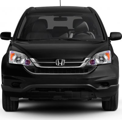 Black SUV front with chrome grille and dual headlights