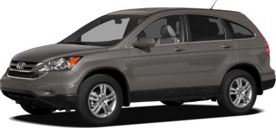 Side angle view of a mid-size SUV with alloy wheels and four doors