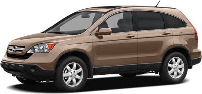 Brown SUV side profile with alloy wheels and tinted windows