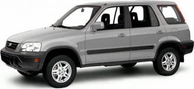 Silver 1990s compact SUV with 4 doors and alloy wheels