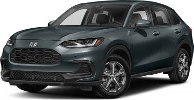 Front angled view with LED headlights and large grille