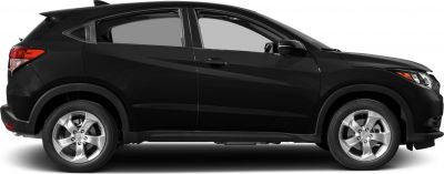 Compact SUV side profile with alloy wheels and smooth design